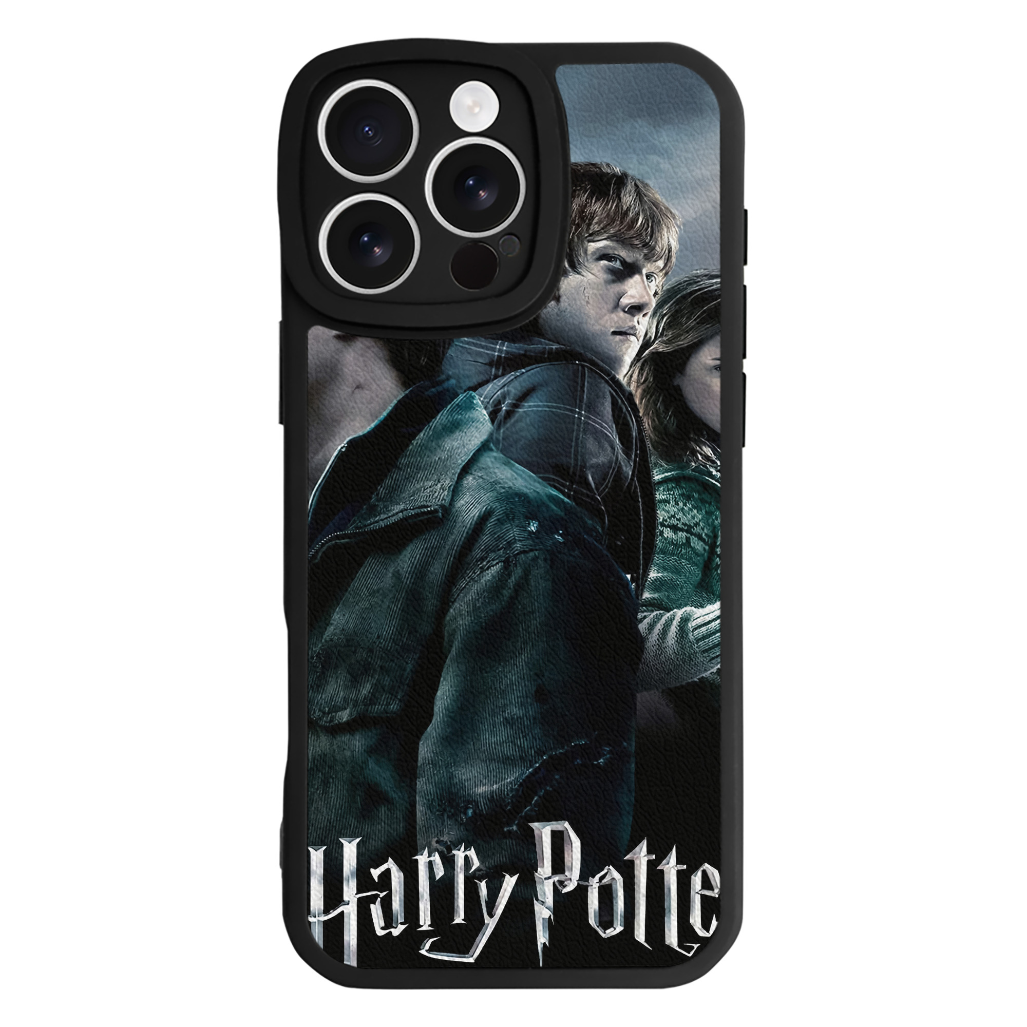 （画像用） Harry Potter ハリー・ポッターシリーズ 【iPhone 16シリーズ対応】シリコンスマホケース（レザー調） 材質：シリコン